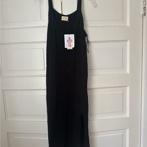 Nation LTD Black Midi Dress